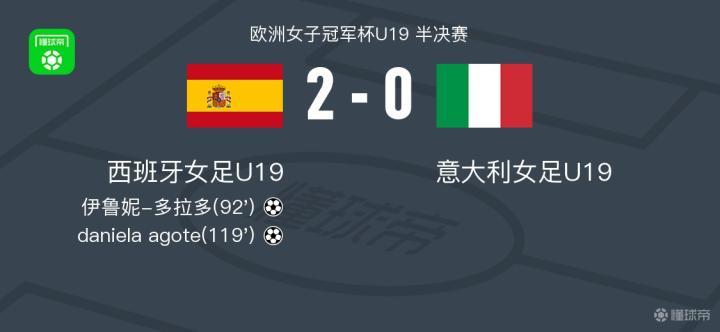 西班牙女足在客场战胜意大利