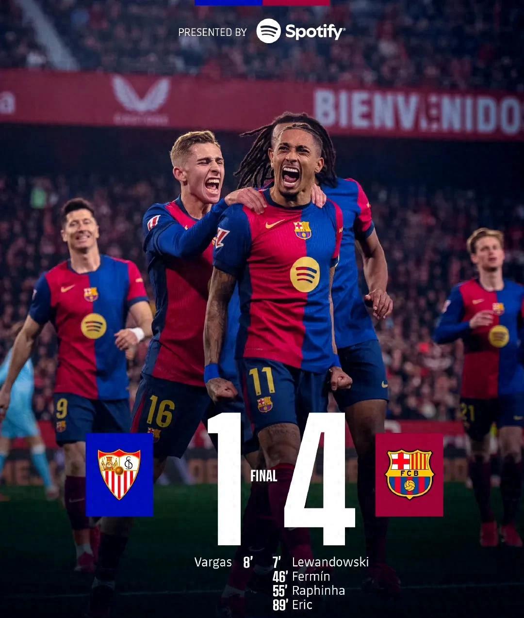 塞维利亚客场大胜,继续稳固前列位置 塞维利亚客场大胜,继续稳固前列位置