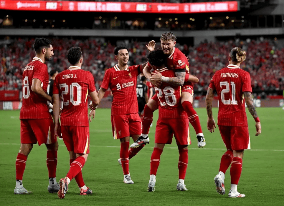 利物浦势如破竹一路领先英超