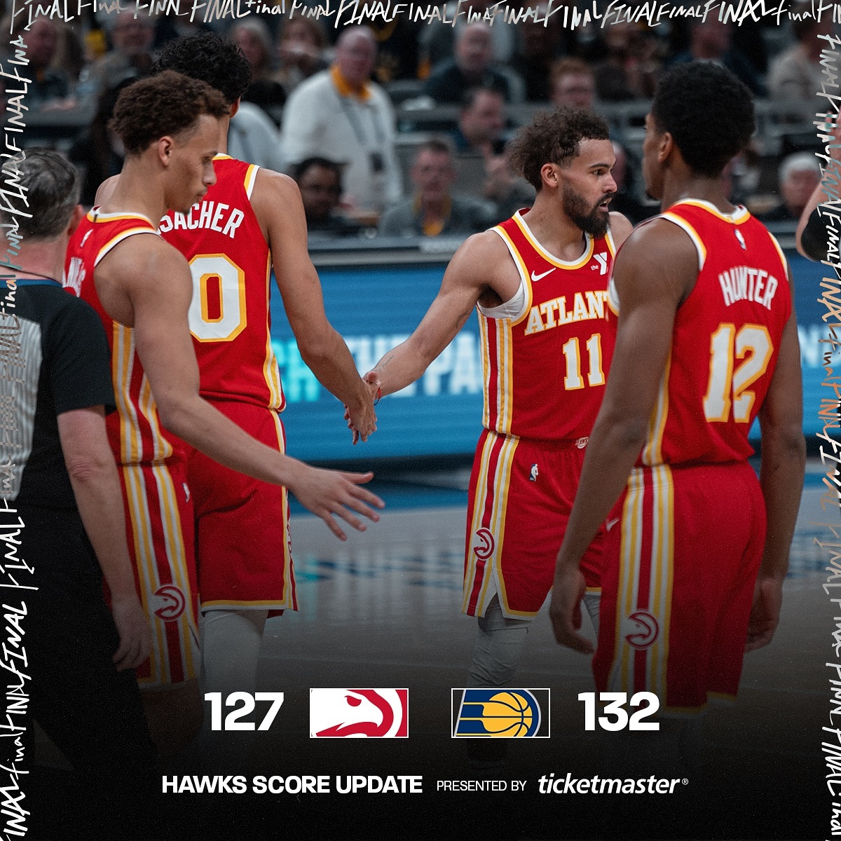 老鹰力克尼克斯，特雷-杨34分成焦点